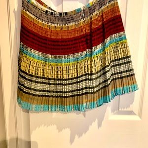 Cute pleated summer skirt